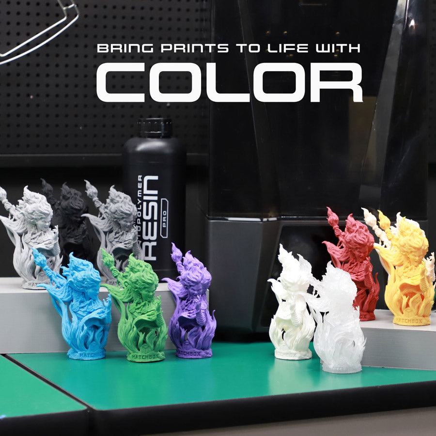 Black 3D Printer Resin PRO - 405nm, 1000ml Bottle