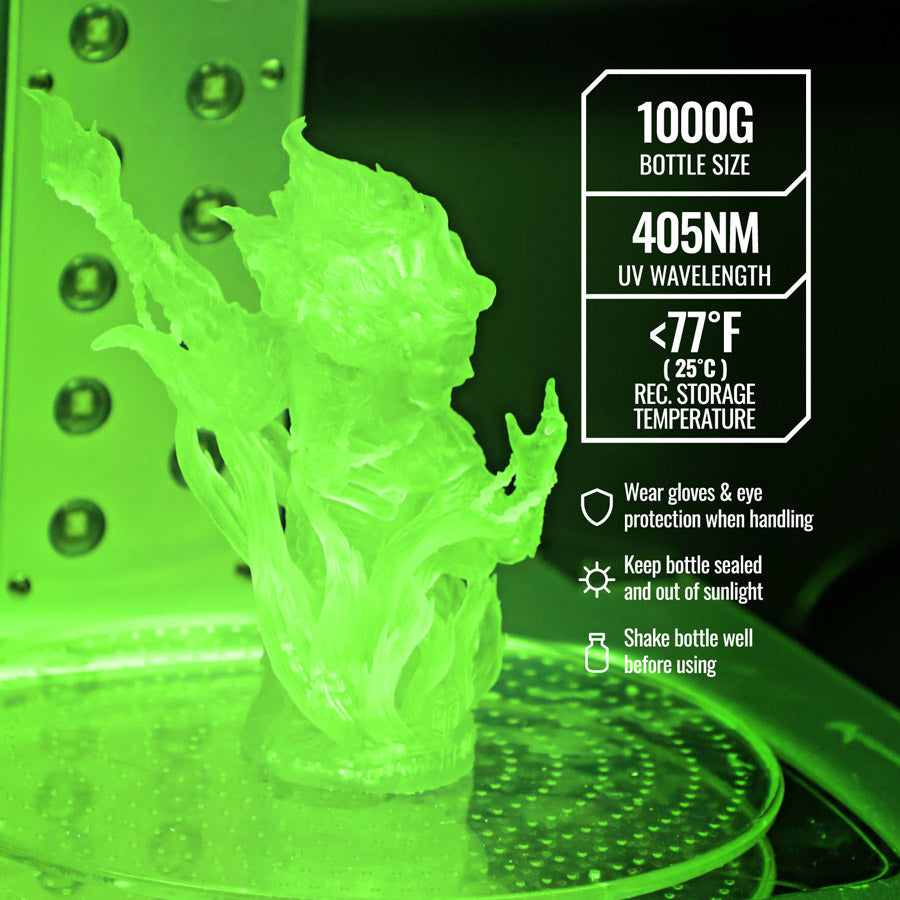 Clear 3D Printer Resin PRO - 405nm, 1000ml Bottle