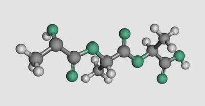 Hatchbox 3D PLA raw material molecules 