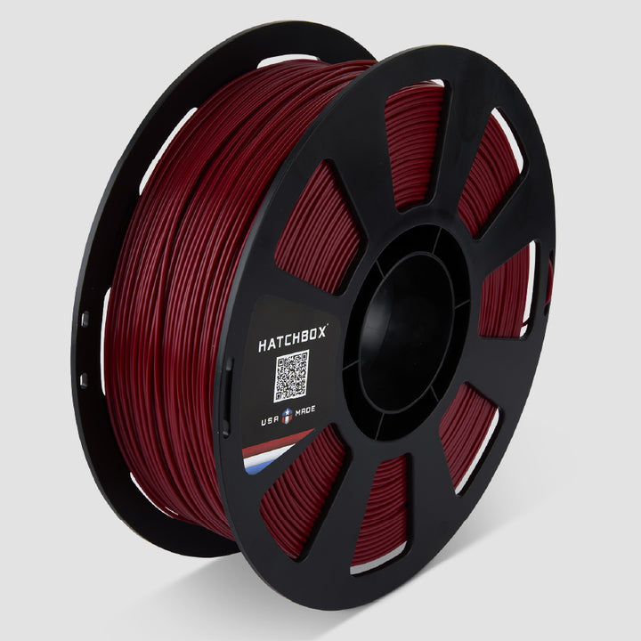 DARK RED PLA MAX V2 FILAMENT - 1.75MM, 1KG SPOOL