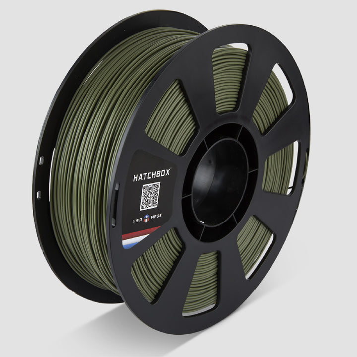 OLIVE GREEN PLA MAX V2 FILAMENT - 1.75MM, 1KG SPOOL