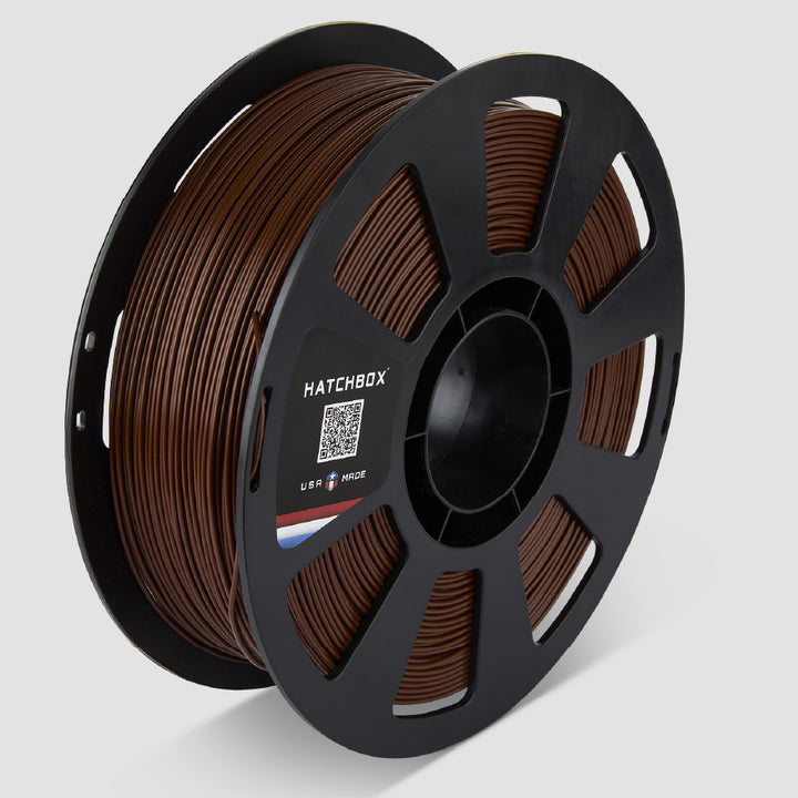 PECAN BROWN PLA MAX V2 FILAMENT - 1.75MM, 1KG SPOOL