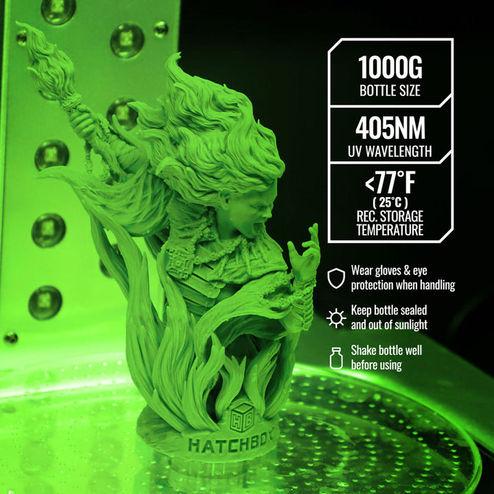 Light Gray 8K 3D Printer Resin PRO - 405nm, 1000ml Bottle