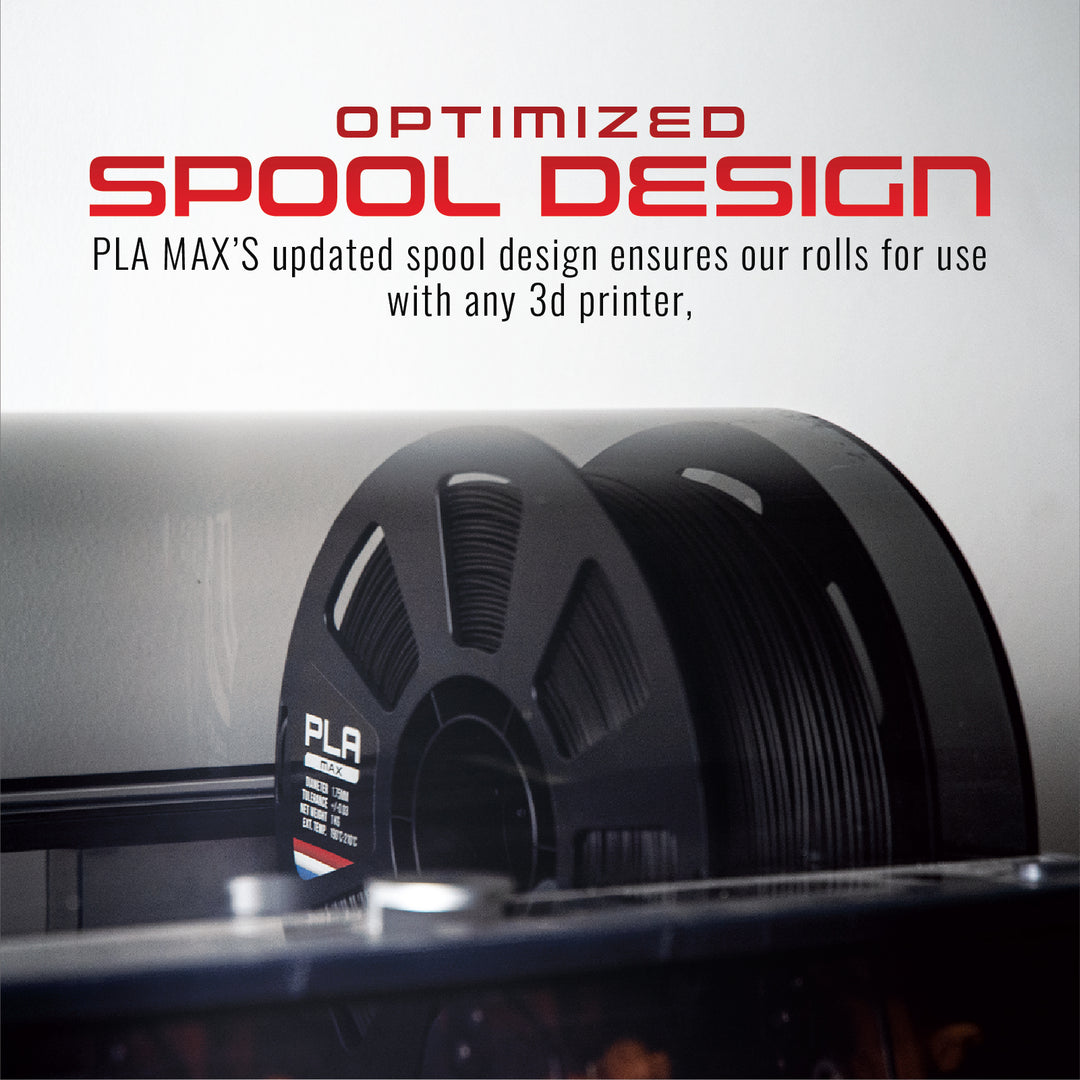 ORANGE PLA MAX V2 FILAMENT - 1.75MM, 1KG SPOOL