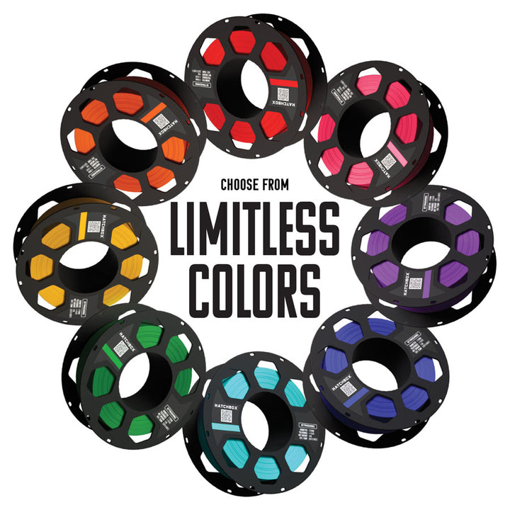 BLACK RAPID PETG FILAMENT – 1.75MM, 1KG SPOOL