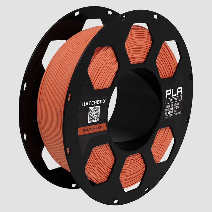 SALMON PINK MATTE PLA FILAMENT - 1.75MM, 1KG SPOOL