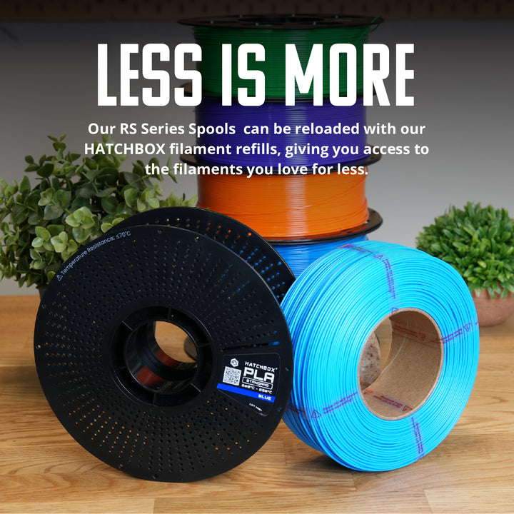ORANGE PLA FILAMENT REFILL - 1.75MM, 1KG SPOOL