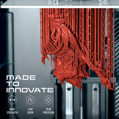 Red 3D Printer Resin PRO - 405nm, 1000ml Bottle