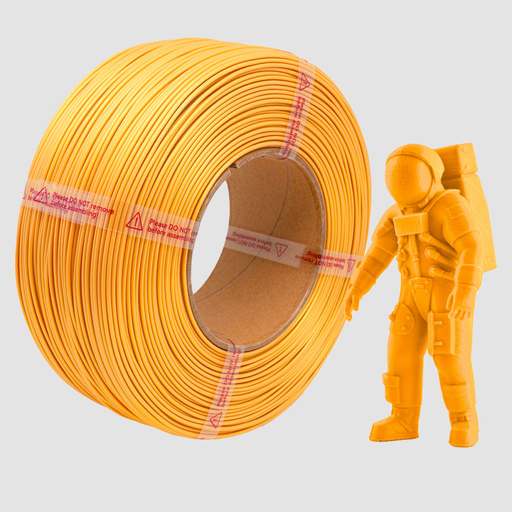 GOLD PLA FILAMENT REFILL - 1.75MM, 1KG SPOOL