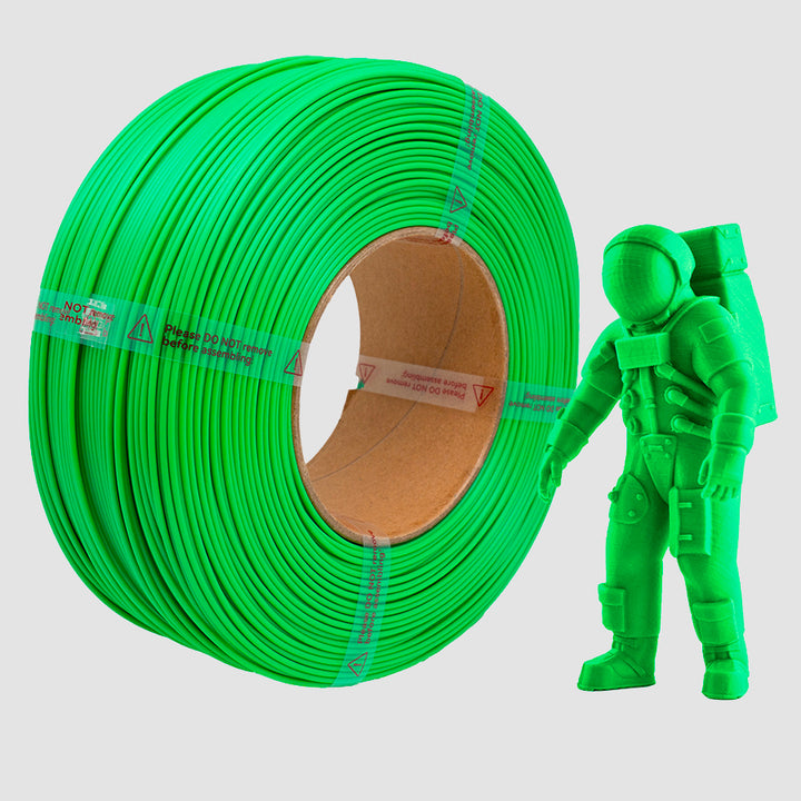 GREEN PLA FILAMENT REFILL - 1.75MM, 1KG SPOOL
