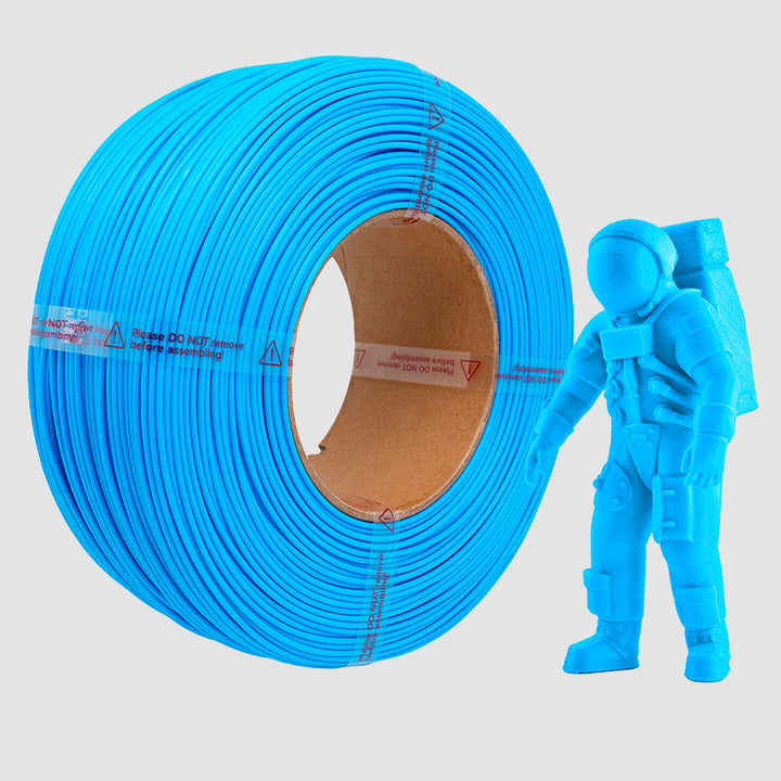 LIGHT BLUE PLA FILAMENT REFILL - 1.75MM, 1KG SPOOL