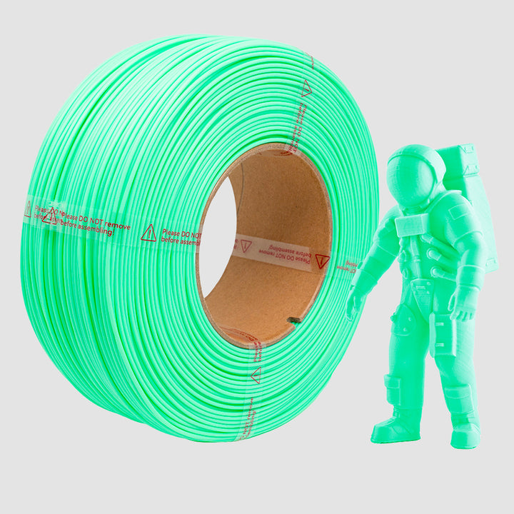 MINT GREEN PLA FILAMENT REFILL - 1.75MM, 1KG SPOOL