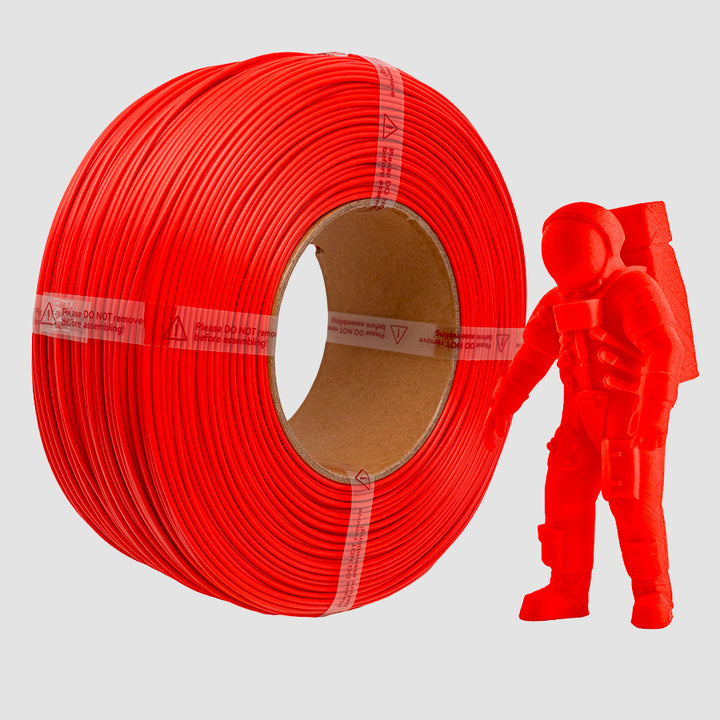 RED PLA FILAMENT REFILL - 1.75MM, 1KG SPOOL