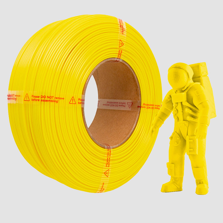 YELLOW PLA FILAMENT REFILL - 1.75MM, 1KG SPOOL