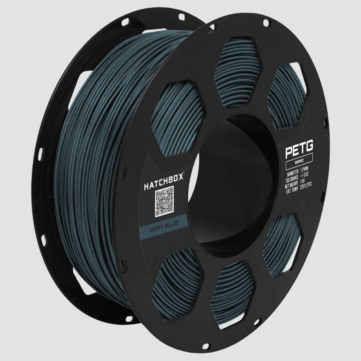 GRAY BLUE RAPID PETG FILAMENT – 1.75MM, 1KG SPOOL