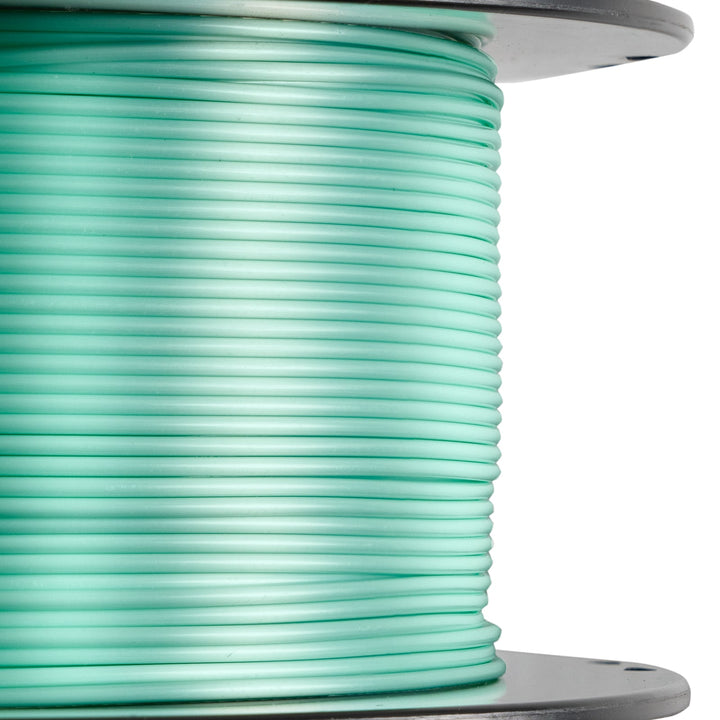 METALLIC FINISH MINT GREEN PLA FILAMENT - 1.75MM, 1KG SPOOL