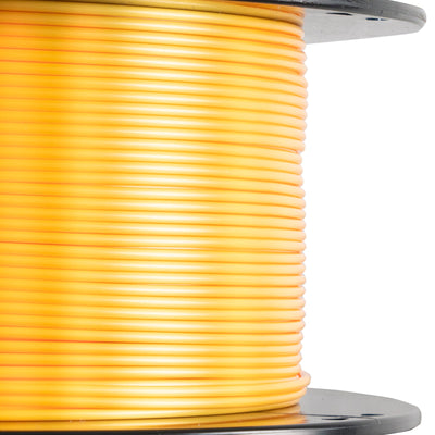 METALLIC FINISH ORANGE PLA FILAMENT - 1.75MM, 1KG SPOOL