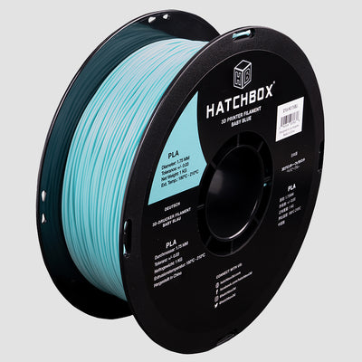 BABY BLUE PLA FILAMENT - 1.75MM, 1KG SPOOL