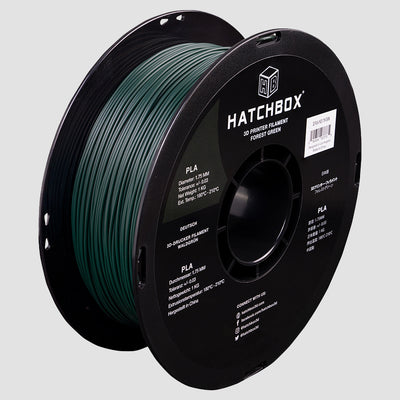 FOREST GREEN PLA FILAMENT - 1.75MM, 1KG SPOOL