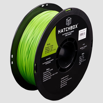 LIME GREEN PLA FILAMENT - 1.75MM, 1KG SPOOL