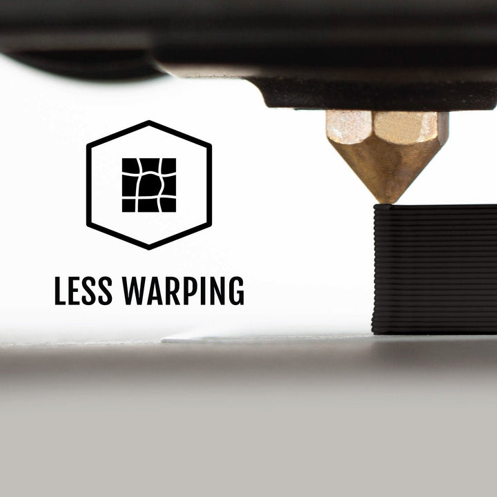 BLACK ABS FILAMENT - 1.75MM, 1KG SPOOL