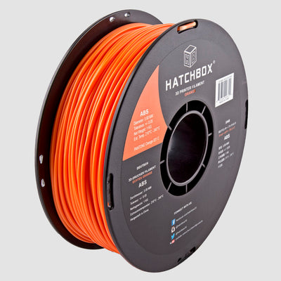 ORANGE ABS FILAMENT - 3.00MM, 1KG SPOOL