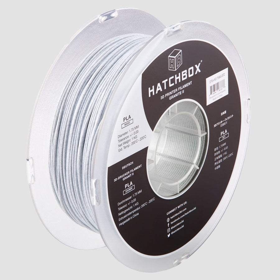 STONE GRANITE ROCK PLA FILAMENT - 1.75MM, 1KG SPOOL