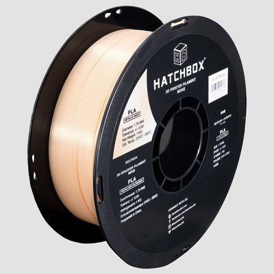 METALLIC FINISH BEIGE PLA FILAMENT - 1.75MM, 1KG SPOOL