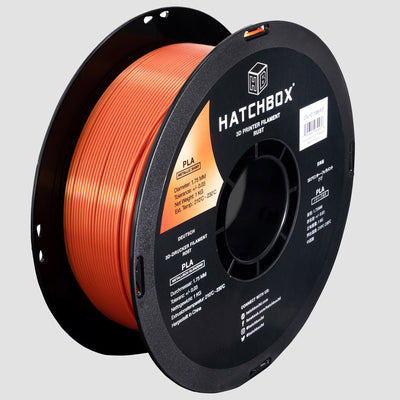 METALLIC FINISH RUST PLA FILAMENT - 1.75MM, 1KG SPOOL