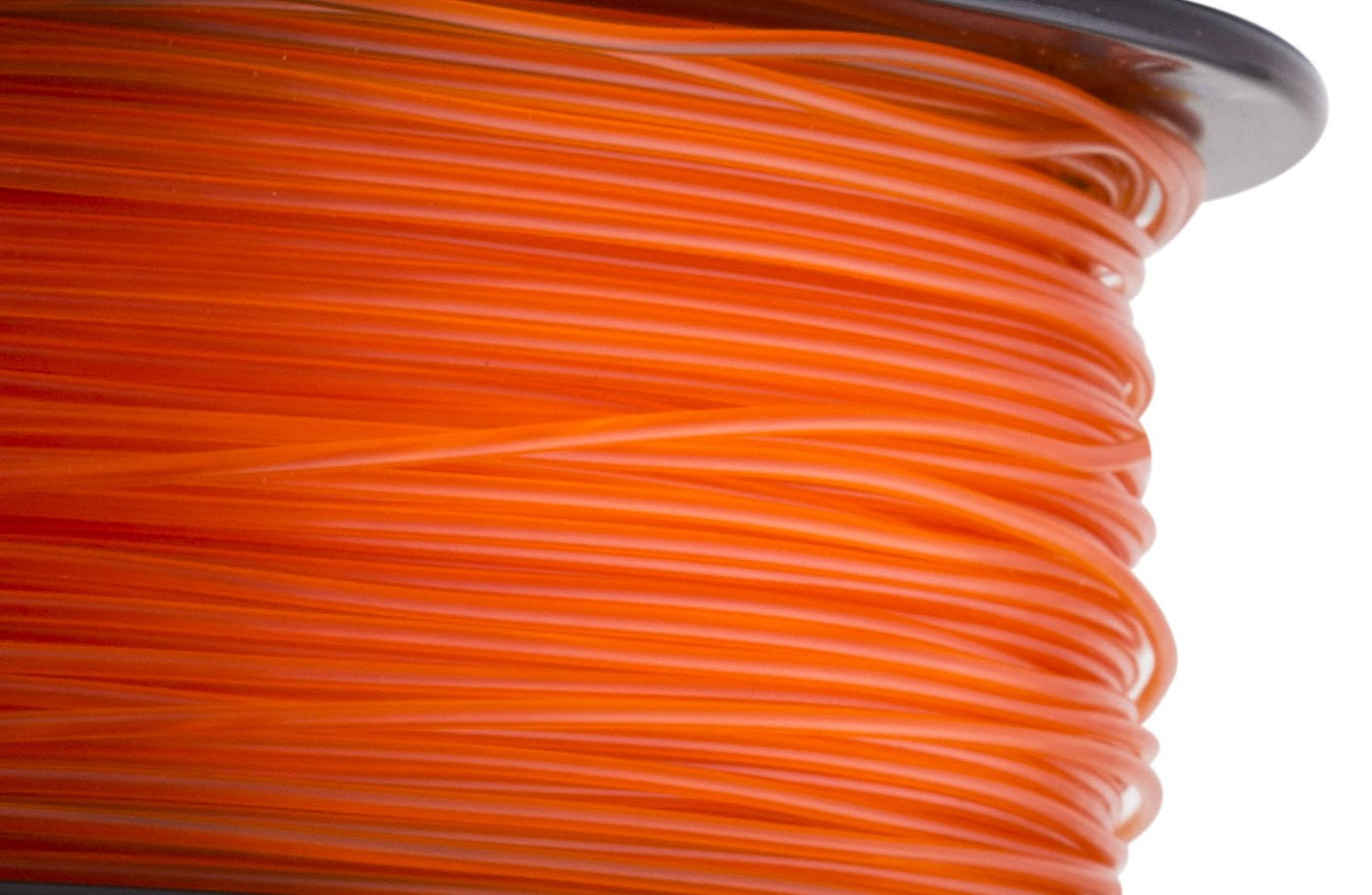 TRANSPARENT ORANGE PLA FILAMENT - 1.75MM, 1KG SPOOL