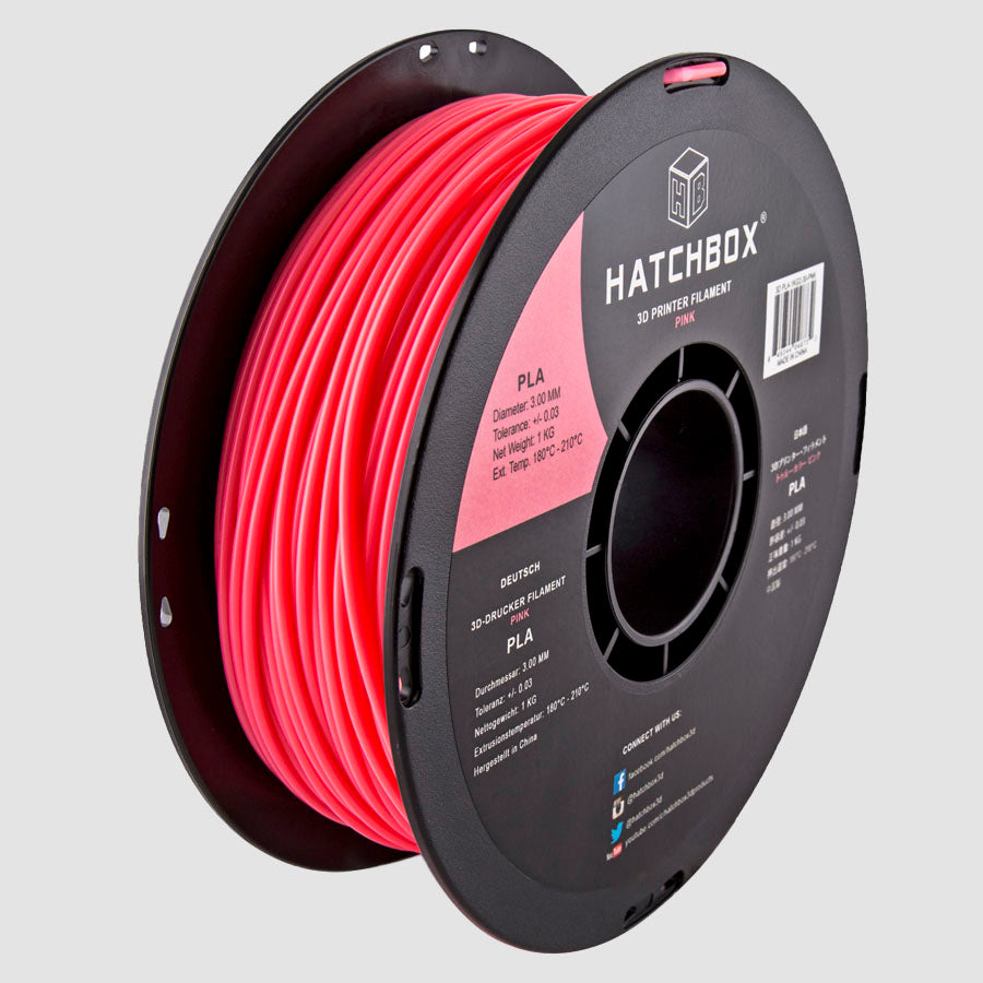PINK PLA FILAMENT - 3.00MM, 1KG SPOOL