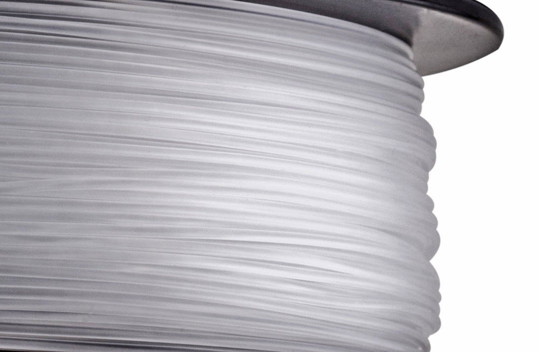 TRANSPARENT WHITE ABS FILAMENT - 1.75MM, 1KG SPOOL