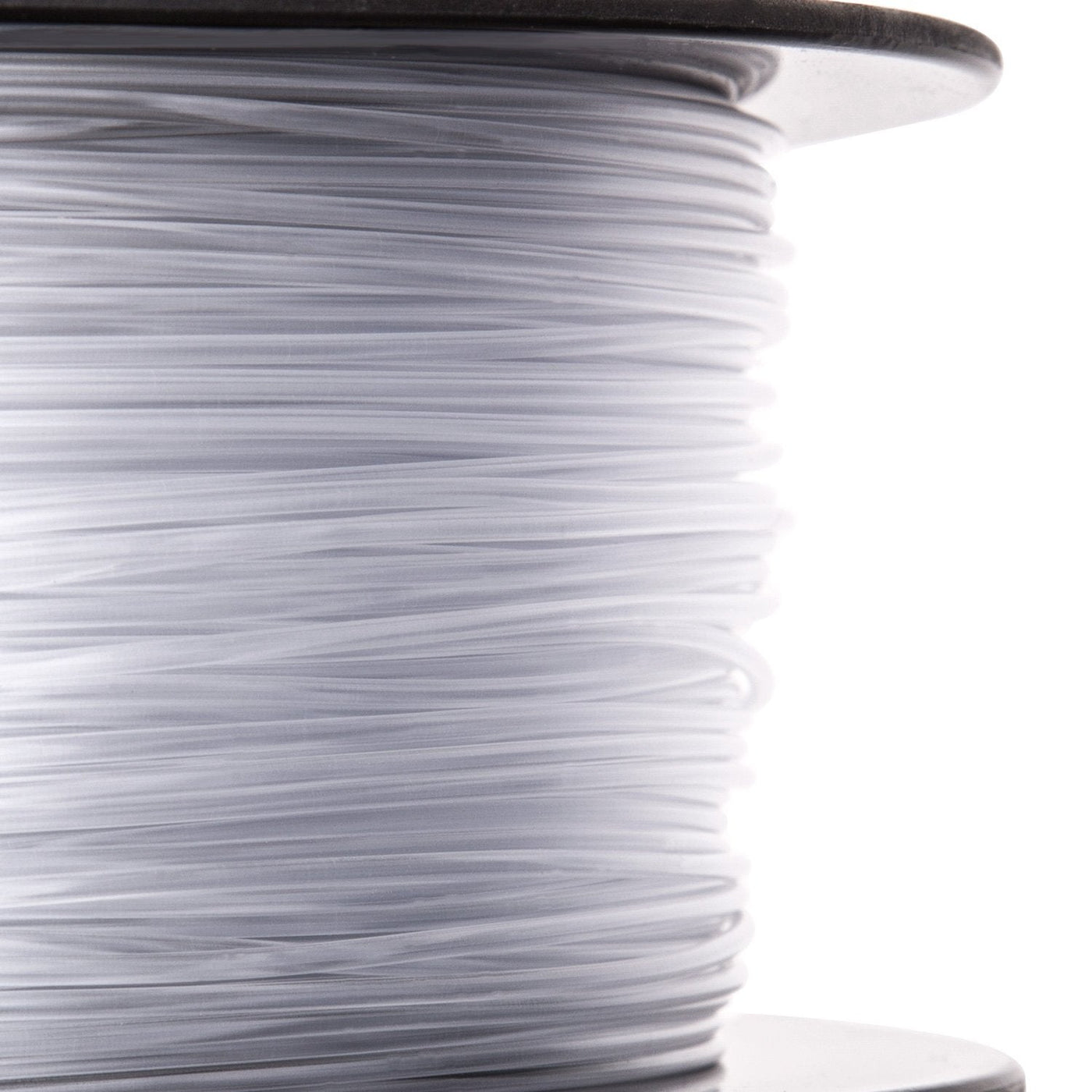 TRANSPARENT WHITE PETG FILAMENT - 1.75MM, 1KG SPOOL