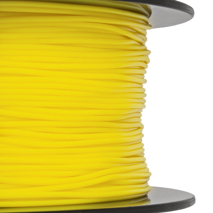 YELLOW TPU FILAMENT - 1.75MM, 1KG SPOOL (SHORE 95A)