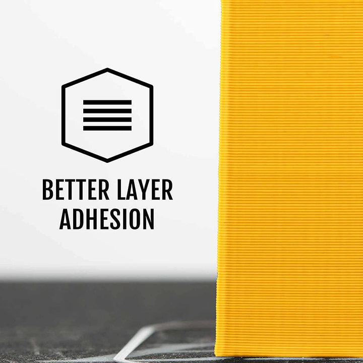 DARK YELLOW PLA FILAMENT - 1.75MM, 1KG SPOOL