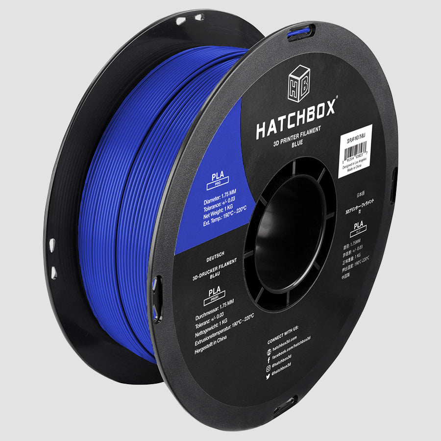 BLUE PLA PRO+ FILAMENT - 1.75MM, 1KG SPOOL