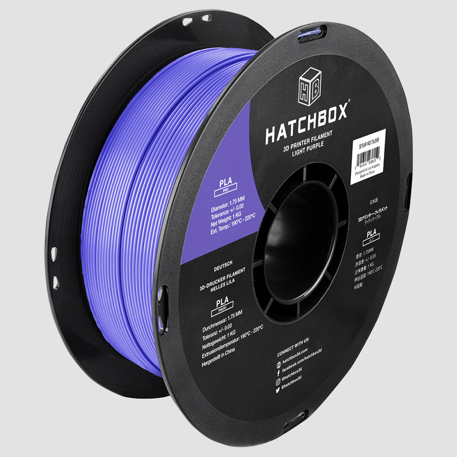 LIGHT PURPLE PLA PRO+ FILAMENT - 1.75MM, 1KG SPOOL