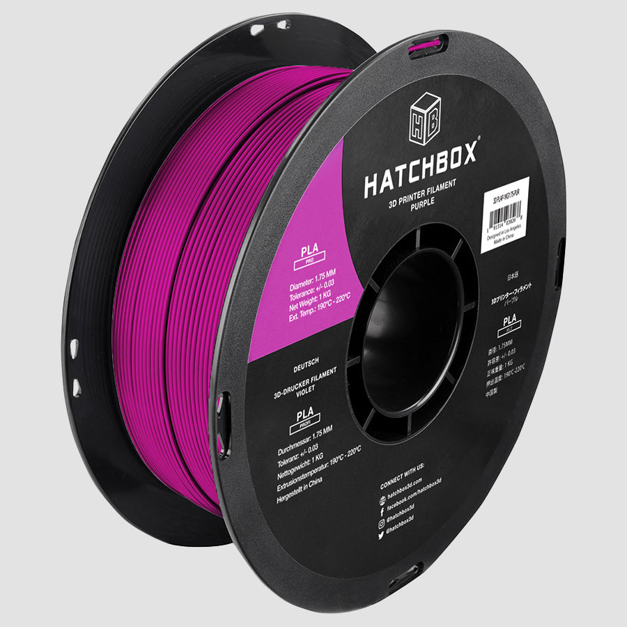 PURPLE PLA PRO+ FILAMENT - 1.75MM, 1KG SPOOL